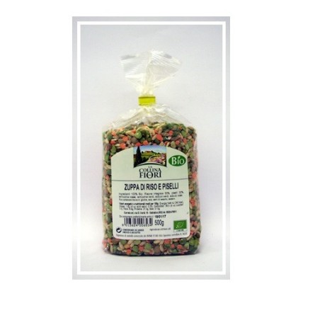 La Collina Dei Fiori Zuppa Di Riso E Piselli Biologici 500g