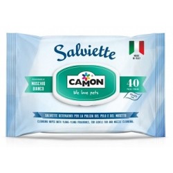 Camon Salviette Muschio Bianco 40 Pezzi