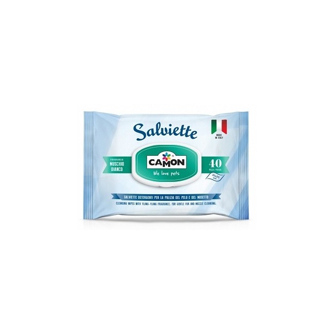 Camon Salviette Muschio Bianco 40 Pezzi Camon Salviette Muschio Bianco 40 Pezzi