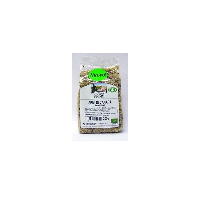 La Collina Dei Fiori Semi Di Canapa Decorticati 200g La Collina Dei Fiori Semi Di Canapa Decorticati 200g