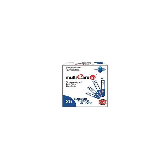 Multicare In Glucosio 25 Strisce Multicare In Glucosio 25 Strisce
