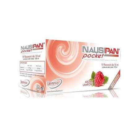 Nausipan Pocket 10 Flaconcini Da 10ml Nausipan Pocket 10 Flaconcini Da 10ml