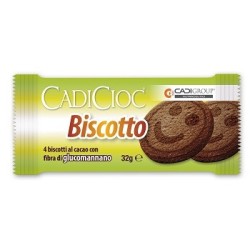 Cadicioc Biscotto Al Cacao Con Fibra Di Glucomannano 4x8g