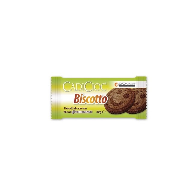 Cadicioc Biscotto Al Cacao Con Fibra Di Glucomannano 4x8g Cadicioc Biscotto Al Cacao Con Fibra Di Glucomannano 4x8g