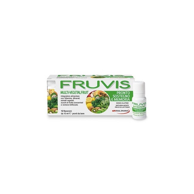 Fruvis Pronto Sostegno E Memoria 12 Flaconcini Fruvis Pronto Sostegno E Memoria 12 Flaconcini