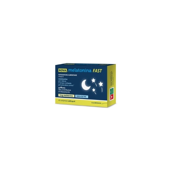 Nova Melatonina Fast 45 Compresse 1mg