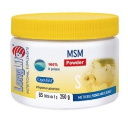 Longlife Msm Powder Integratore Alimentare 250g