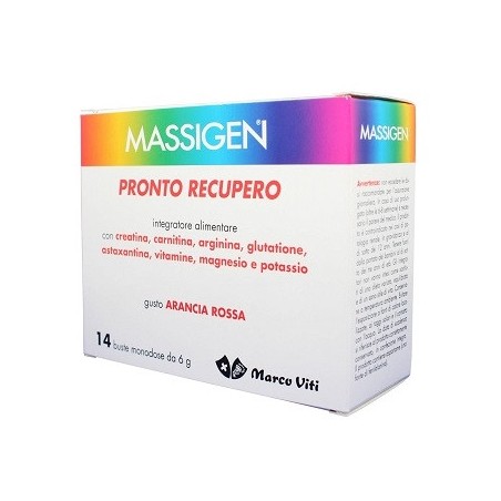 Massigen Pronto Recupero Zero Zuccheri 14 Bustine Massigen Pronto Recupero Zero Zuccheri 14 Bustine