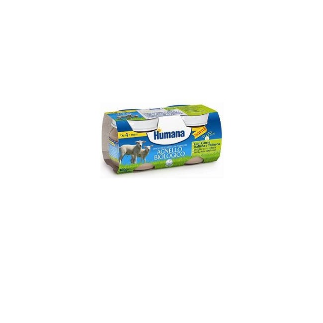 Humana Omogeneizzato Agnello 2x80 G Humana Omogeneizzato Agnello 2x80 G