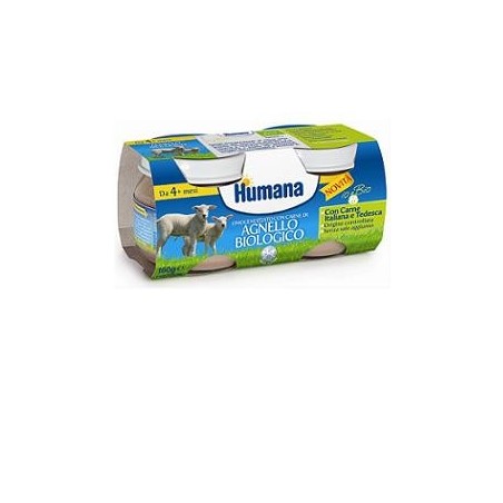 Humana Omogeneizzato Agnello 2x80 G