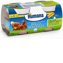 Humana Omogeneizzato Pollo Bio 160 G