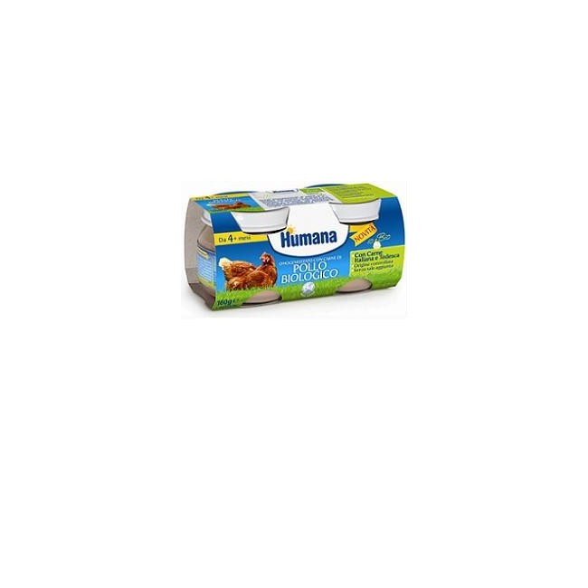 Humana Omogeneizzato Pollo Bio 160 G Humana Omogeneizzato Pollo Bio 160 G