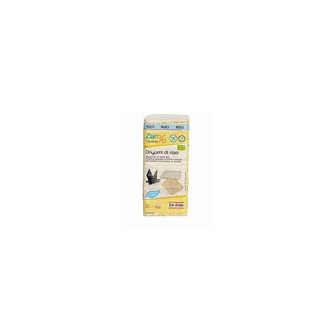 Zero% Glutine Origami Di Riso Biologico Senza Sale 130g