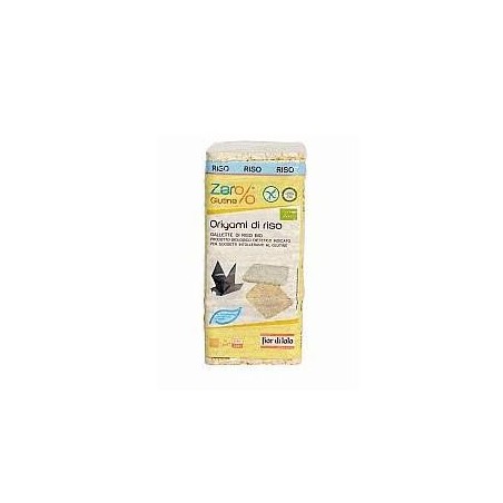 Zero% Glutine Origami Di Riso Biologico Senza Sale 130g