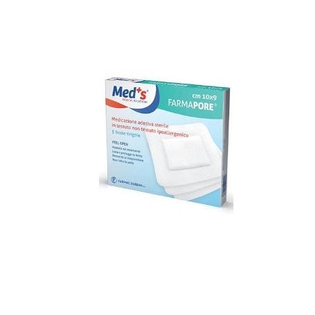 Farmac Zabban Cerotto Adesivo Meds Farmapore 9x600cm 5 Pezzi