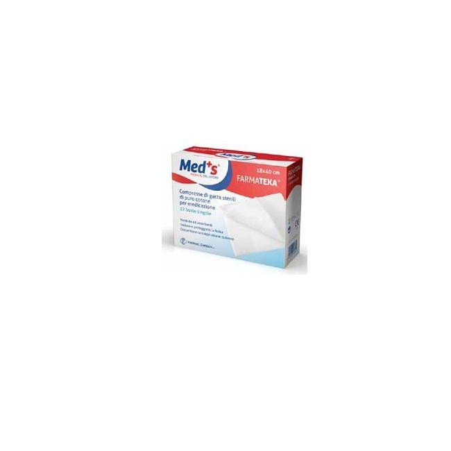 Garza Compressa Meds 12/8 36x40 Cm 12 Pezzi Garza Compressa Meds 12/8 36x40 Cm 12 Pezzi