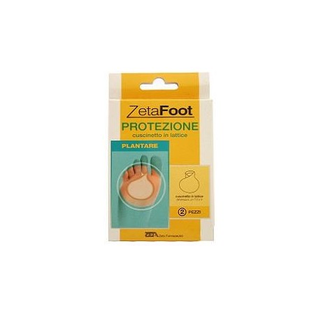 Zetafoot Cerotto Plantare Protezione In Lattice 2 Pezzi