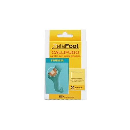 Zetafoot Cerotto Callifugo Striscia Con Acido Salicidico Zetafoot Cerotto Callifugo Striscia Con Acido Salicidico