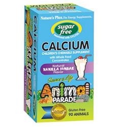 Animal Parade Calcium Senza Zucchero 90 Tavolette