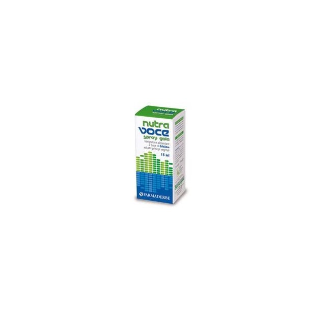 Farmaderbe Nutra Voce Spray Per Gola 15ml Farmaderbe Nutra Voce Spray Per Gola 15ml