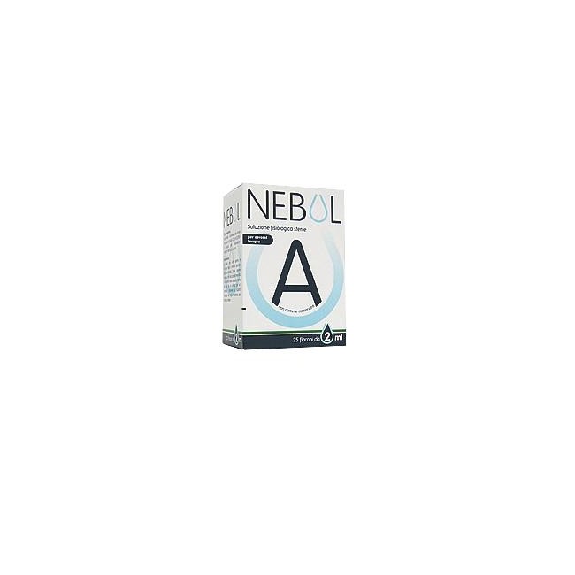 Nebul Soluzione Fisiologica 25 Flaconcini 2ml Nebul Soluzione Fisiologica 25 Flaconcini 2ml