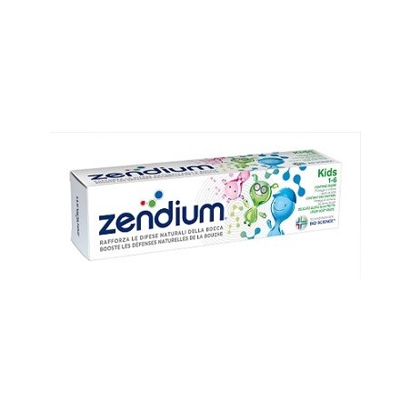 Zendium Dentifricio Kids 1-6 Anni 75ml