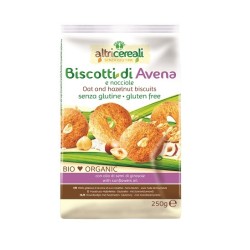 Altricereali Biscotti Di Avena E Nocciole Biologiche 250g