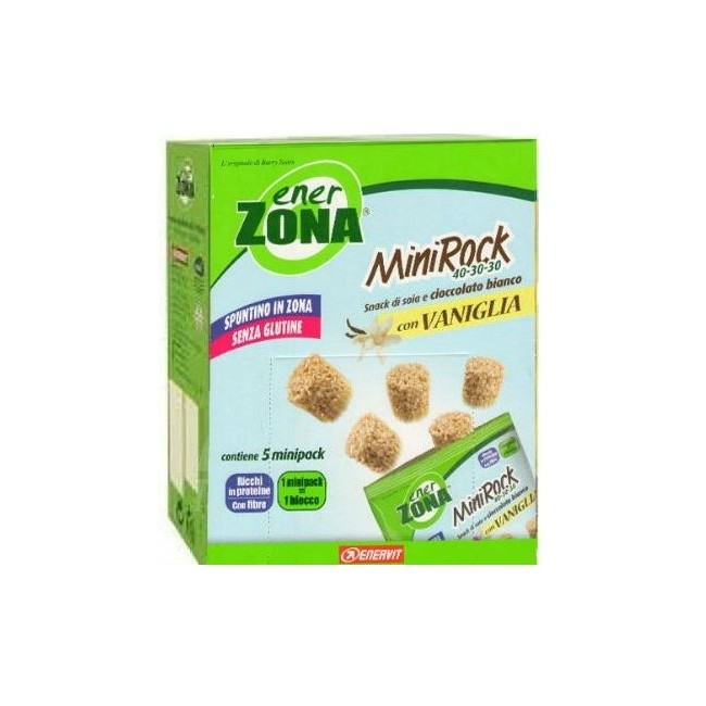 Enerzona Minirock 40-30-30 5 Minipack Vaniglia Enerzona Minirock 40-30-30 5 Minipack Vaniglia