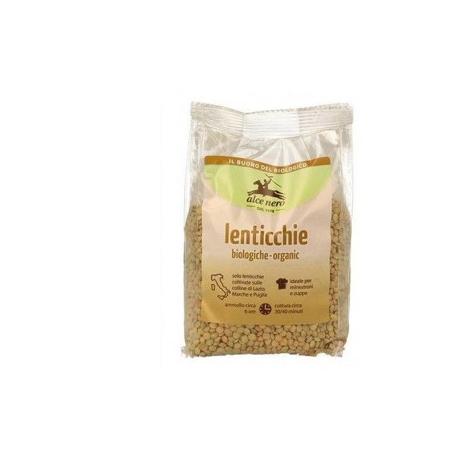 Alce Nero Lenticchie Biologiche Organic 400g Alce Nero Lenticchie Biologiche Organic 400g