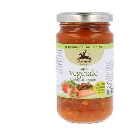 Alce Nero Ragu' Vegetale Bio 200g Alce Nero Ragu' Vegetale Bio 200g