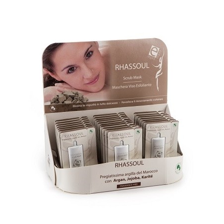 Esprit Equo Rhassoul Maschera Viso Esfoliante Con Argan