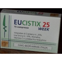 Eucistix 25 Week 15 Compresse Da 500 Mg.