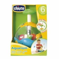 Chicco Gioco Aquarium Spinner Trottola Elettronica