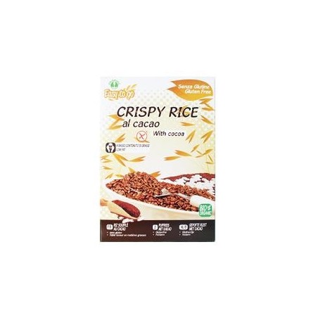 Easy To Go Crispy Rice Al Cacao Senza Glutine 375g Easy To Go Crispy Rice Al Cacao Senza Glutine 375g