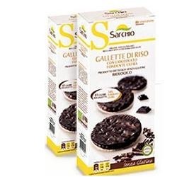 Sarchio Gallette Di Riso Con Cioccolato Fondente Bio 34g