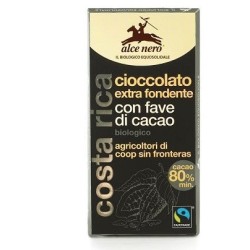 Alce Nero Tavoletta Di Cioccolato Extrafondente 80% Bio 100g