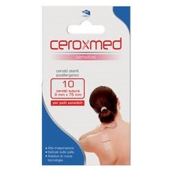 Ceroxmed Sensitive Cerotto Per Sutura 3x75mm