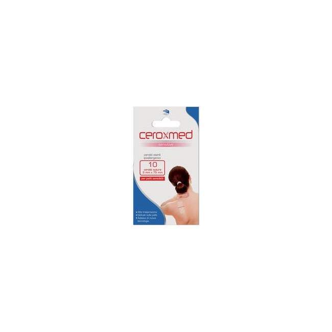Ceroxmed Sensitive Cerotto Per Sutura 3x75mm Ceroxmed Sensitive Cerotto Per Sutura 3x75mm