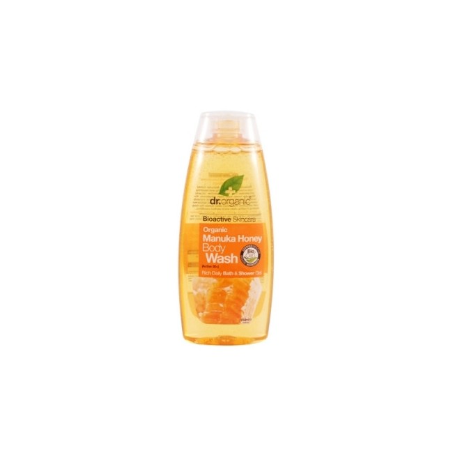 Dr Organic Docciaschiuma Al Miele Di Manuka 250ml Dr Organic Docciaschiuma Al Miele Di Manuka 250ml