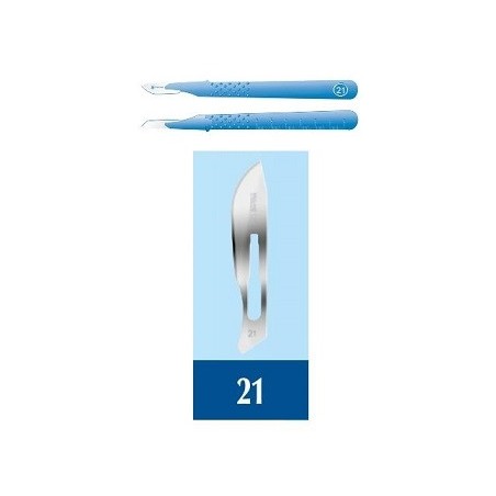 Bisturi Pic Monouso Sterile Misura 21 1 Pezzo Bisturi Pic Monouso Sterile Misura 21 1 Pezzo