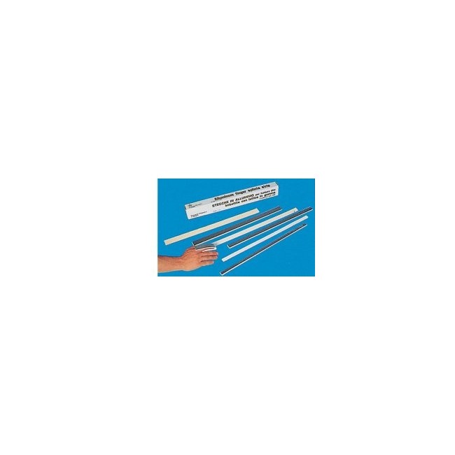 Stecche Alluminio Immobilizza Dita Grandi 12 Pezzi