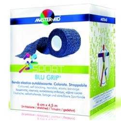 M-aid Sport Blugrip Benda Elastica 6x4,5 Cm