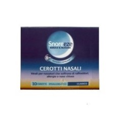 Snoreeze Cerotti Nasali Classici 10 Pezzi