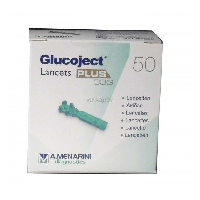 Glucoject Lancets No-dol G33 50pz
