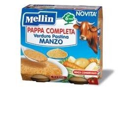 Mellin Pappa Completa Con Carne Di Manzo 250g 2 Pezzi