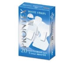 Prontex White Strips 3 Formati Assortiti 20 Pezzi
