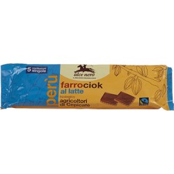 Alce Nero Farrociok Al Latte Biologico 5x28g