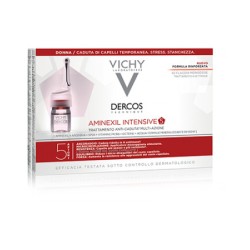 Vichy Dercos Aminexil Intensive 5 Lozione Per Donna 21 Fiale