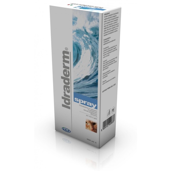 Idraderm Spray Idratante Cane/Gatto 300 Ml Idraderm Spray Idratante Cane/Gatto 300 Ml