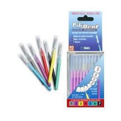 Pikdent Stuzzicolino 3 Giallo 10 Pezzi